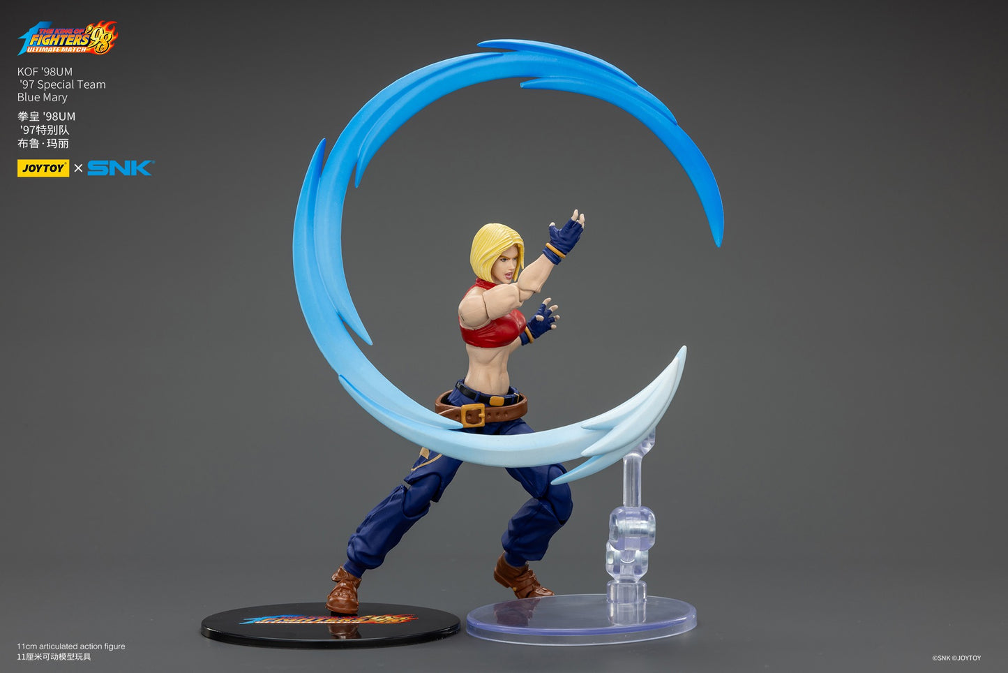 [Pré-Venda] Bonecos de Ação JOYTOY SNK 1/18 KOF 98UM 97 Special Team Ryuji Yamazaki Billy Kane Blue Mary - Brinquedos Colecionáveis
