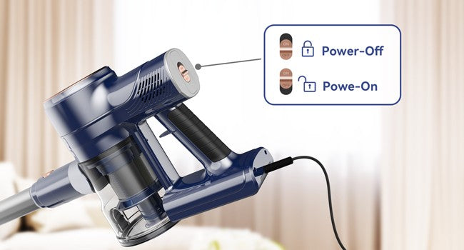 Aspirador de Pó com Fio INSE I8, Vertical, 25KPa, 600W Potente, 6 em 1, Leve, Portátil para Tapetes e Pelos de Animais de Estimação