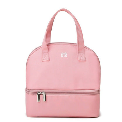 Mommy Bag Milk Storage Breast Pump Maternity Cooler Double Layer Insulation  Fresh Keeping Baby Food Backpack Feeding Bottle