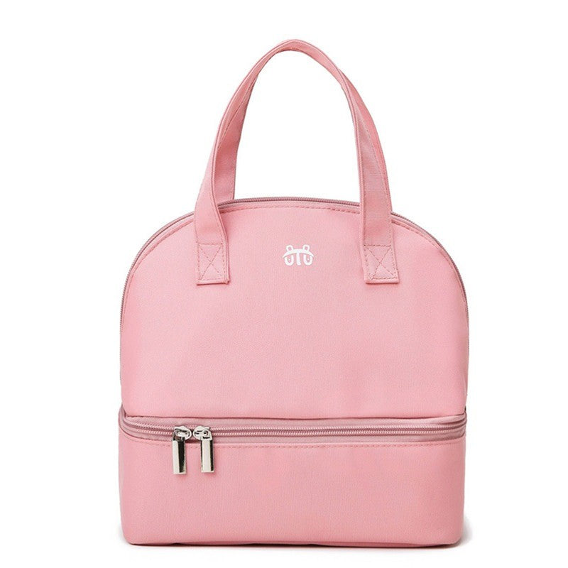 Mommy Bag Milk Storage Breast Pump Maternity Cooler Double Layer Insulation  Fresh Keeping Baby Food Backpack Feeding Bottle