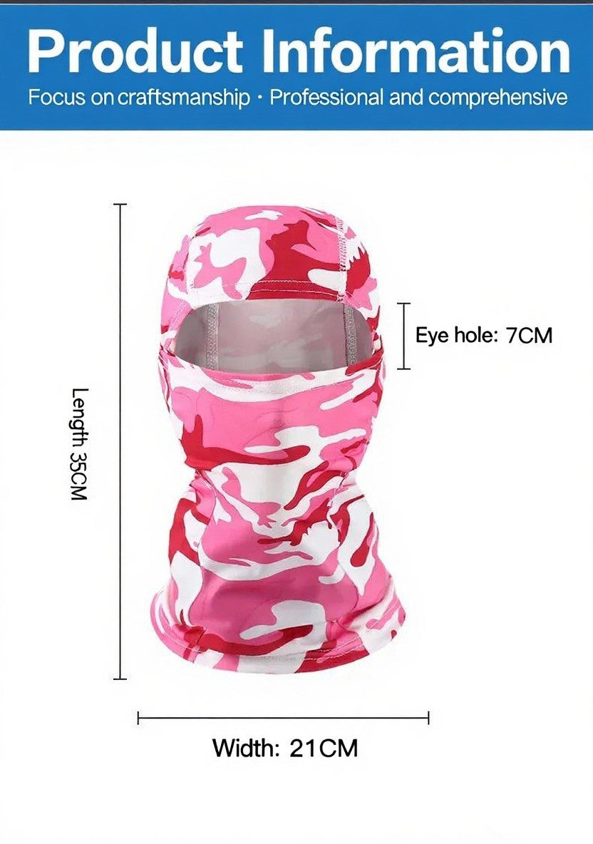 Camouflage Balaclava Full Face Mask Ski Bike Cycling Hunting Head Cover Scarf Blaclava Cap Bandanas Men