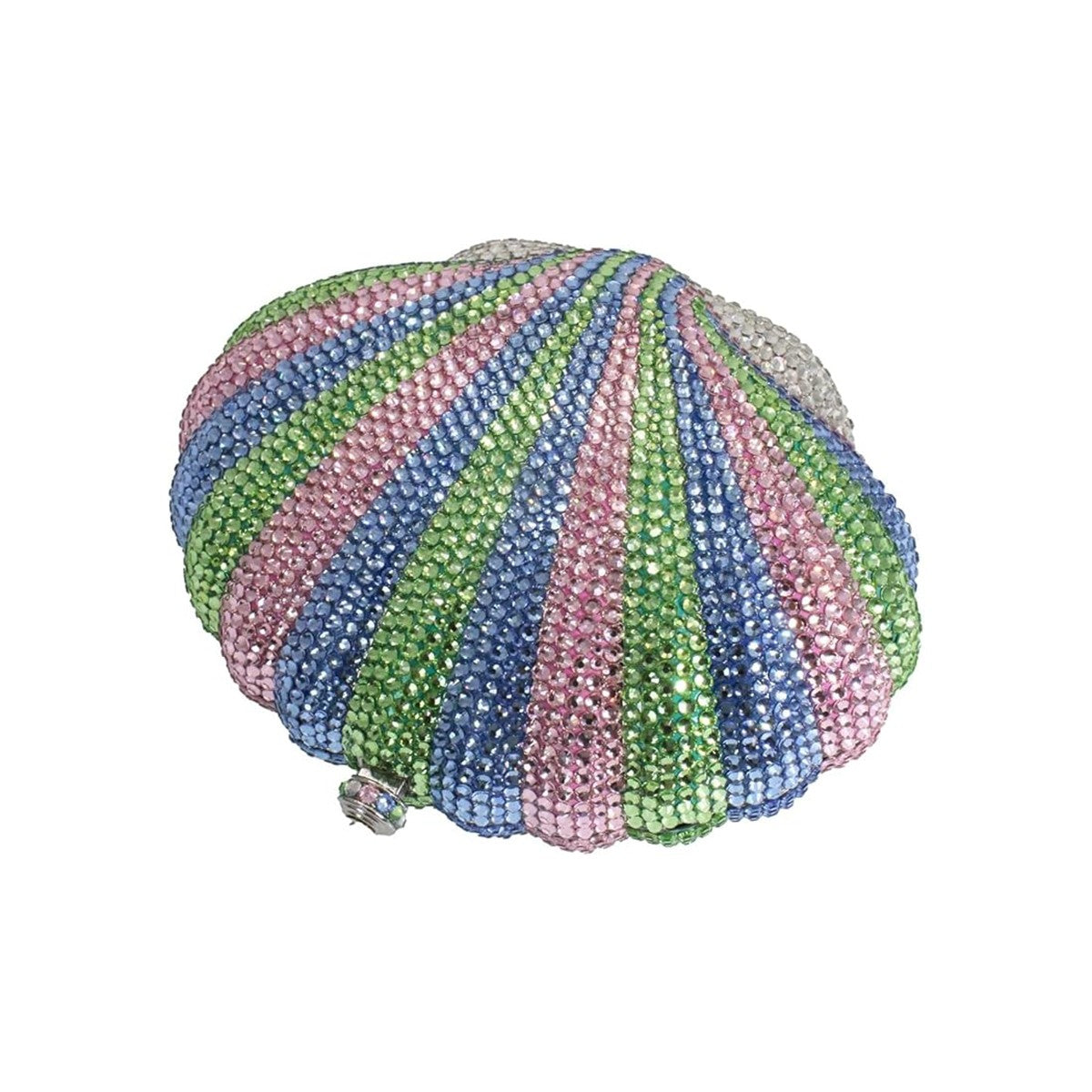 Women Novelty Shell Crystal Evening Clutch Glitter Rhinestone Diamond Handbag Purse for Cocktail Party Prom