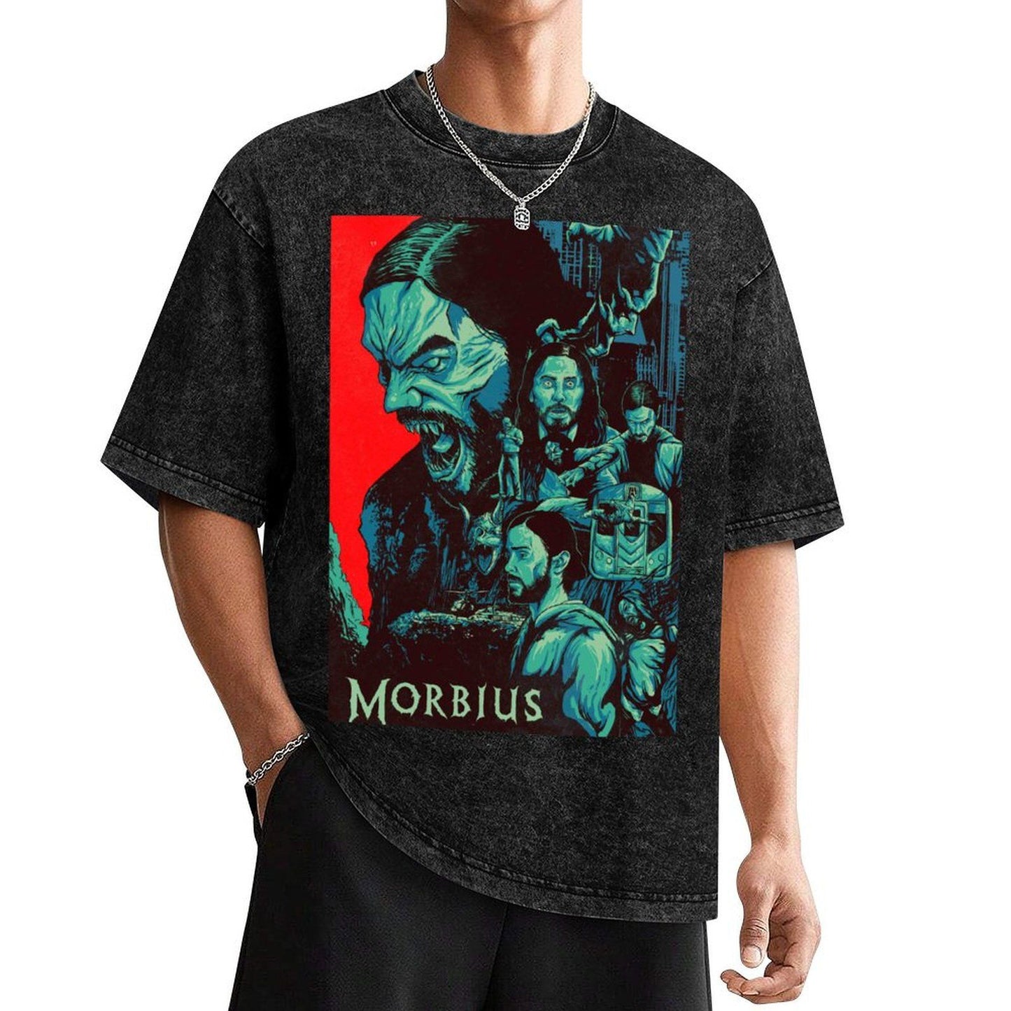MORBIUS MOVIE BLACK T-Shirt Clothing Short sleeve tee hippie clothes boys whites plain t shirts men