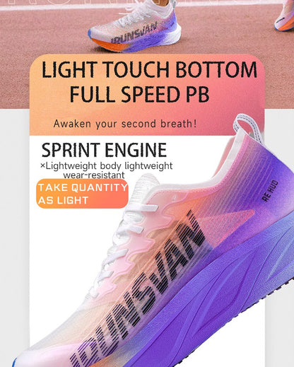 Tênis IRUNSVAN HEAT 2.0 com Placa de Carbono, Profissional para Maratona, Corrida, Treino Atlético e Esportivo Masculino