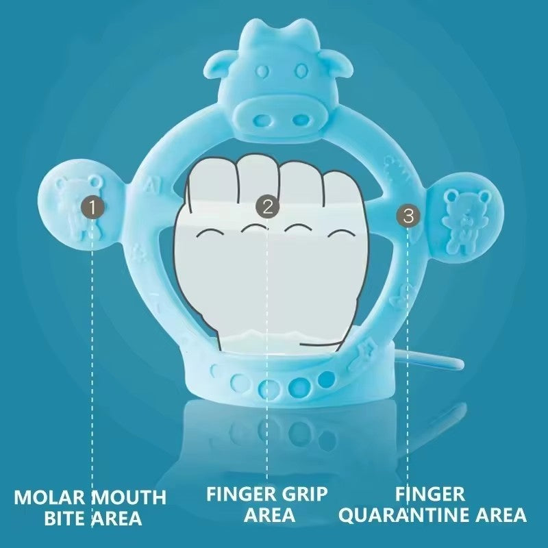 Baby Teethers Chewing Toy Teething Glove Silicone Tooth Aniti-bite Infant Hand Teether Pacifiers Breastfeeding For Newborn