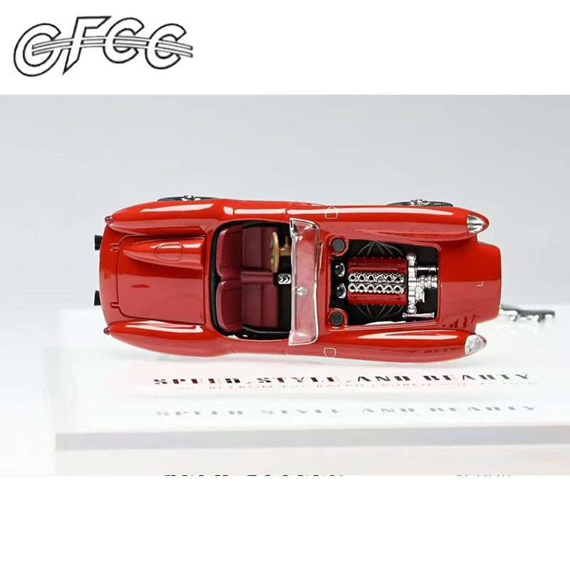 Novo Estoque Gfcc 1:64 250 Gt California 250 Testa Rossa Tr Simulação Liga Modelo de Carro Miniatura Die-Cast Brinquedos Infantis Personalizados Presente