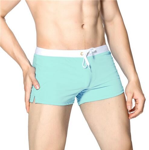 New Fashion Swimwear Men Breathable Men's Swimsuits Trunks Boxer Briefs Sunga SwimSuits Maillot De Bain Beach Shorts