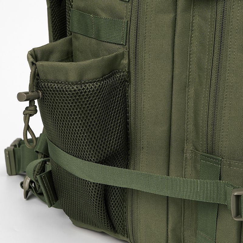 Mochila Tática 45L survival Bag Hunting MOLLE Backpack GYM Para Homens EDC Outdoor Hiking Rucksack com Suporte para Garrafa