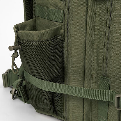 Mochila Tática 45L survival Bag Hunting MOLLE Backpack GYM Para Homens EDC Outdoor Hiking Rucksack com Suporte para Garrafa