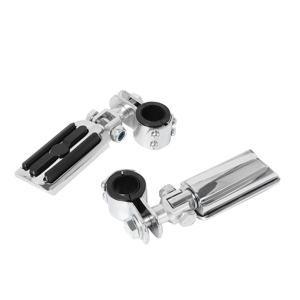 1 1/4" 32mm Motorcycle Foot Rest Highway Engine Guard Foot Pegs Mount Footrest For Harley Touring Honda Kawasaki Suzuki Yamaha