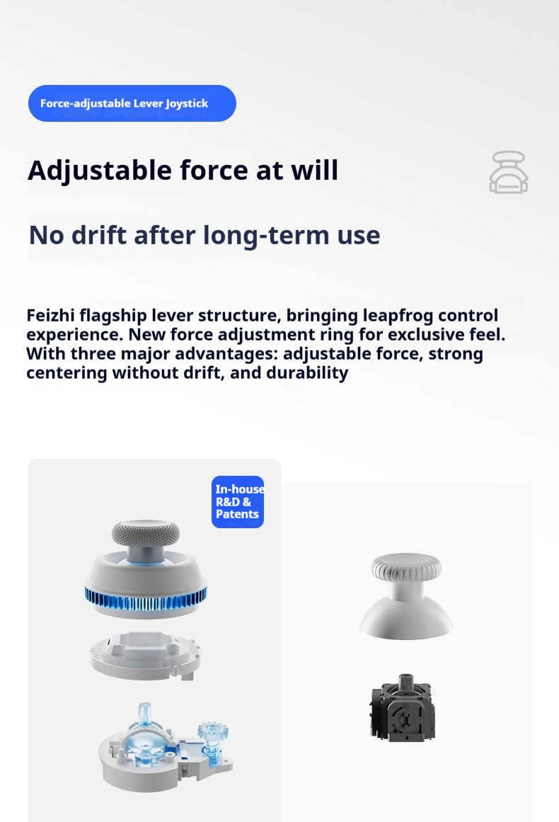 Flydigi Direwolf 4 Gamepad Hall Linear Trigger Force Adjustment Joysticks Wireless Controller for Windows Android IOS Switch1/2