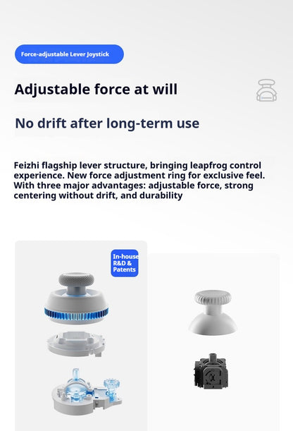 Flydigi Direwolf 4 Gamepad Hall Linear Trigger Force Adjustment Joysticks Wireless Controller for Windows Android IOS Switch1/2