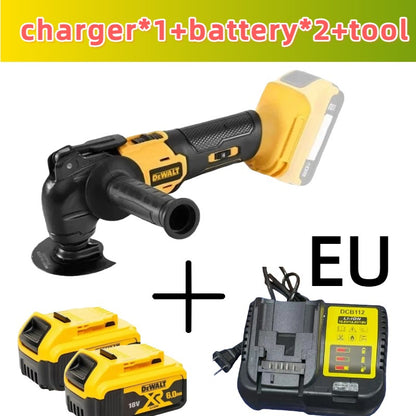 Ferramenta Multifuncional Oscilante DeWalt Fast Release Sem Escova Ferramenta Elétrica de Retificação, Lixador Elétrico, Ferramenta Compatível com Bateria 20V