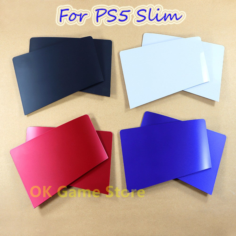 1Set For PS5 Slim Optical Drive Host Upper Front Cover Housing Shell AC Side Replacement Case 2 in 1 Set
