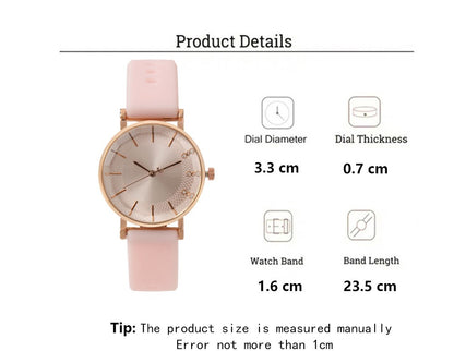 Fashion Simple With Diamonds Ladies Quartz Watches Hot 2025 Sports Brands Women Silicone Strap Dress Clock Gifts Wristwatches
