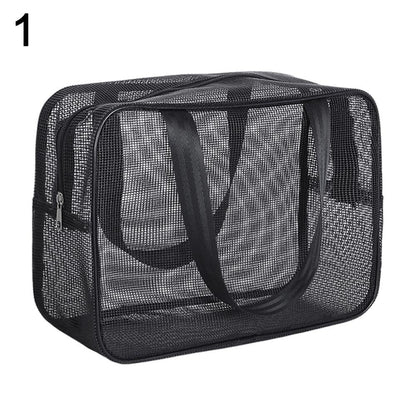 Big Pockets Tote Bag Easily Carry Beach Mesh Shower Mesh Shower Bag Quick Dry Shower Storage Bag Beach