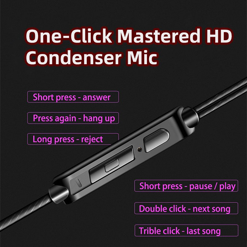 QKZ AK6 In Ear Earphone 6 Dynamic Driver Unit Headphone With Mic Stereo Sports HiFi Subwoofer Headset Monitor Earbuds For iPhone