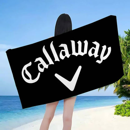 G-Golf-C-Callaway Big Microfiber Beach Towels Quick Dry Towel Sand Beach Towels Pool Towel for Travel Swim Pool Yoga