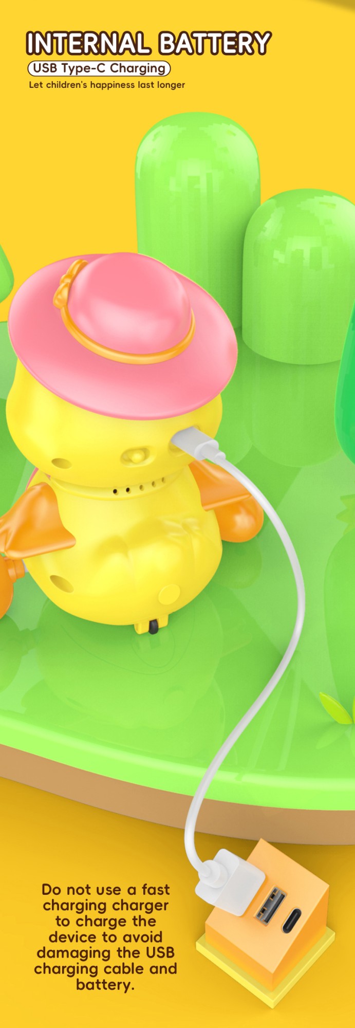 Brinquedos Musicais de Pato Rastejante para Bebês 3 Peças Pata Mãe Musical e Patinhos Brinquedo Interativo de Aprendizagem Precoce para Bebês Presente
