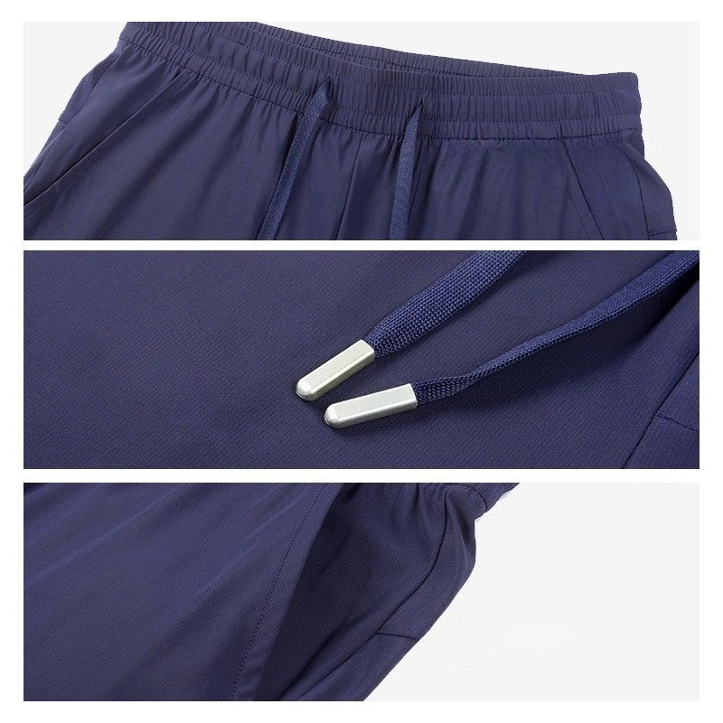 Calça de Moletom Nova Joggers Esporte Casual Calças Fitness Academia Respiráveis Soltas Retas Calças Esportivas Masculinas Femininas de Corrida 4GG