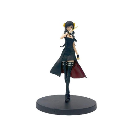 16CM SPY×FAMILY Boneco de Anime Kawaii Anya Forger Yor Forger, Bonecos de Ação, Estatueta em Pé, Modelo Colecionável, Brinquedos em Estoque