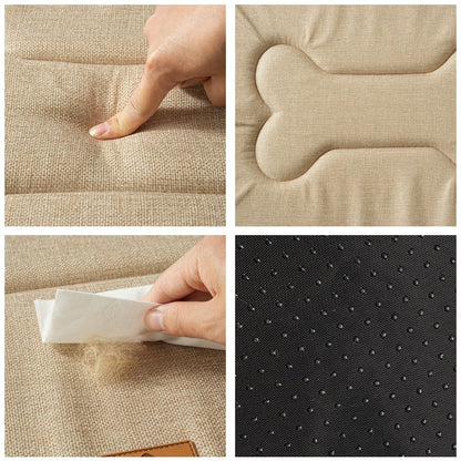 Cama de Cachorro Lavável de Inverno Almofada Reversível para Caixas de Transporte Cama Macia e Fofa para Canis Colchão para Cachorros Grandes, Médios e Pequenos