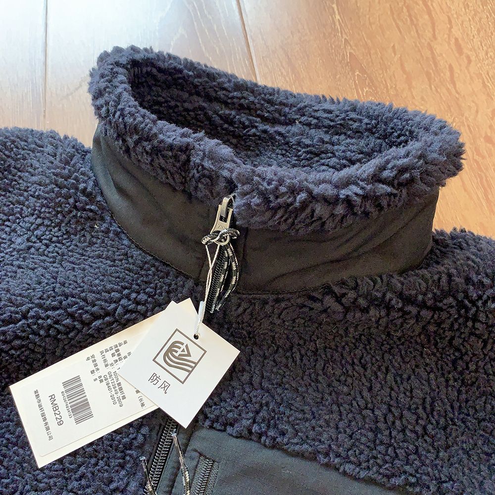 Motorcycle Outdoor Fleece Jacket For Men/Women Double Sided Fleece Thickened Plush Rider Cycling Suit Lamb Wool Windproof Jacket