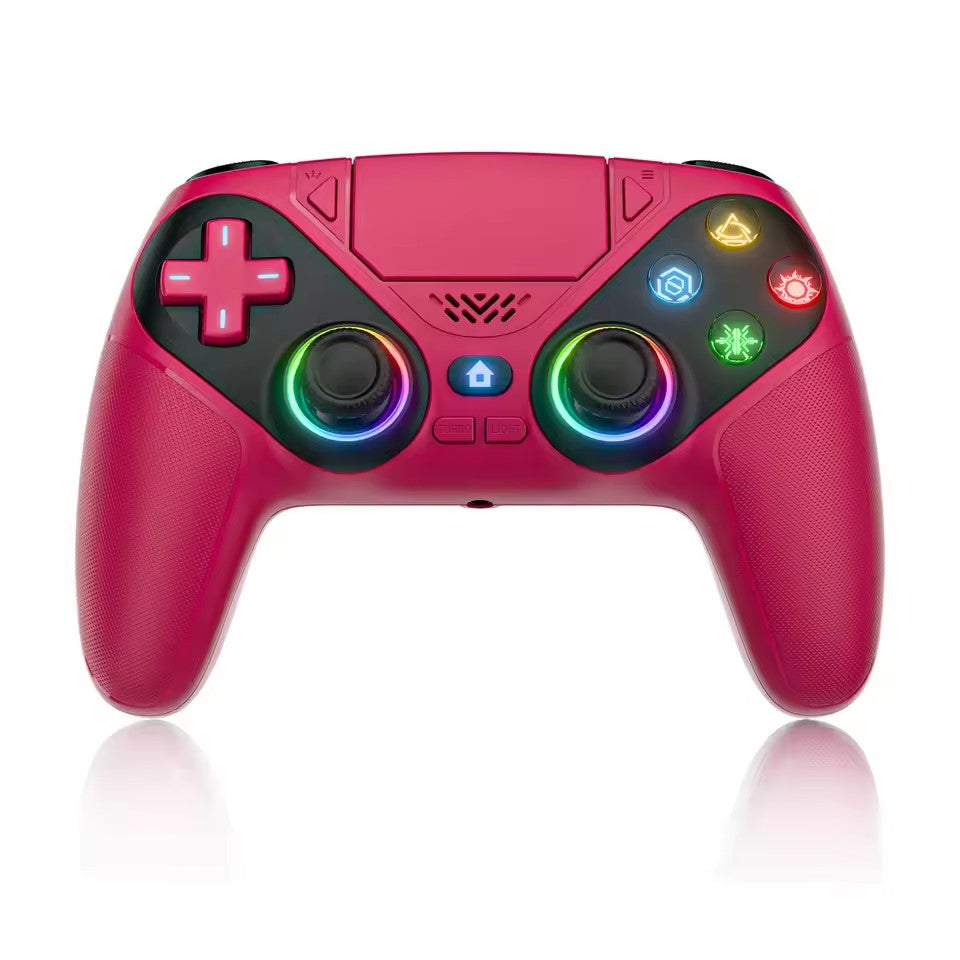 Controller For Playstation5 PS5/PS5 Pro/Slim/PC,RGB Wireless Gamepad Hall Effect Trigger Marco/Turbo Anti-Drift Game Joystick