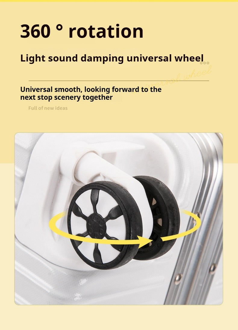 2025 New Large-capacity Suitcase 20/22/24/26/28-inch Cart Box Travel Boarding Case Portable Trolley Suitcase Roller Suitcase