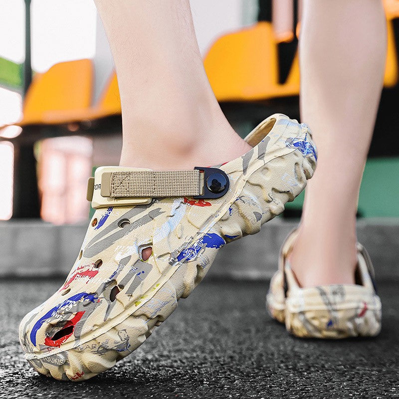 Man Shoes EVA Slippers Summer Men Garden Clogs 2025 Summer Slippers for men Outdoor Slide Soft Beach Shoes Male Summer Sandals