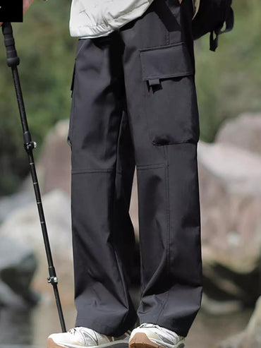 Casual Cargo Pants For Men Plus Size Quick Drying Sports Outdoor Waterproof Men's Work Pants Streetwear Male Sports Sweatpants