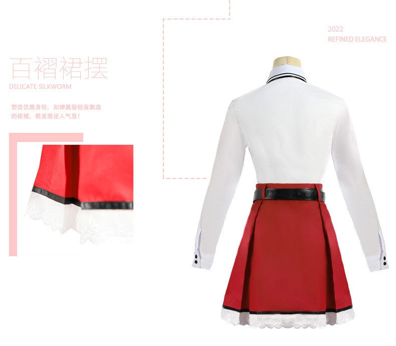 Anime Date A Live Itsuka Kotori Cosplay Costume Jk Uniform Dress Outfit Wig Stocking Full Suit Halloween for Women