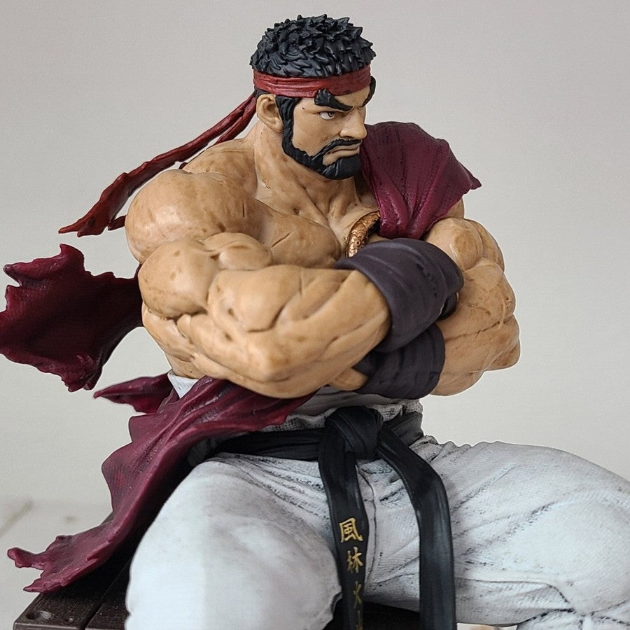 Figura de Ação Ryu de Anime Street Fighter 6 de 14cm Figura de Ryu para Noodle Stopper Decoração de Quarto Modelo de Coleção em PVC Brinquedos