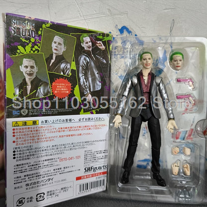Harley Quinn Batman Boneco de Ação Disney Mafex 015 Coringa Heath Ledger O Cavaleiro das Trevas Brinquedo Colecionável Presente de Natal Halloween