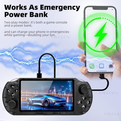 VILCORN SF3000 HD Handheld Game Console for PS1 MAME Retro Emulator 4.5 inch FHD Portable Gaming Machine Christmas Gift