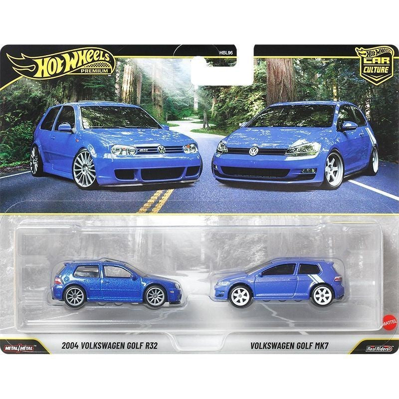 Hot Wheels 1:64 Hbl96 Car Culture Series Carros Modelo Terno de Dois Carros Liga Carro Modelo Toyota Customizar Brinquedo Colecionável Presentes de Aniversário