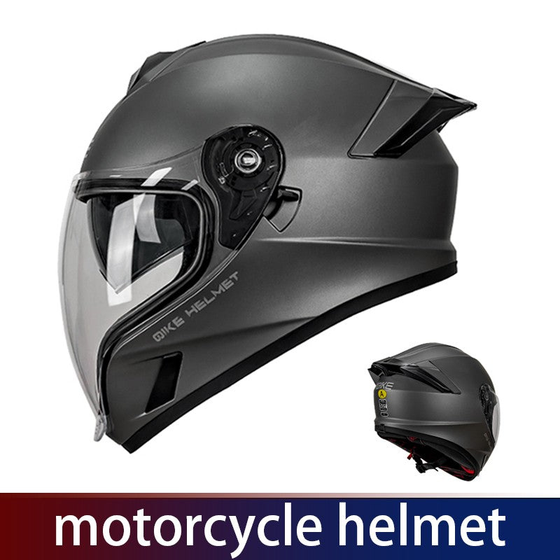 Capacete de bebida, capacete de motocicleta, capacete aberto, espelhos duplos masculinos e femininos, capacete de inverno para todas as estações, 3C e DOT do