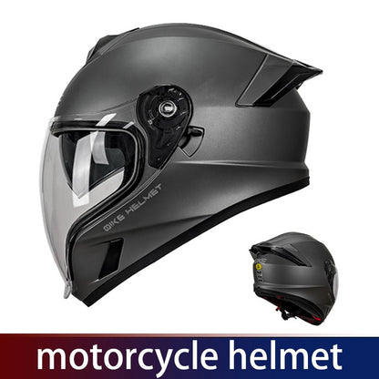 Capacete de bebida, capacete de motocicleta, capacete aberto, espelhos duplos masculinos e femininos, capacete de inverno para todas as estações, 3C e DOT do