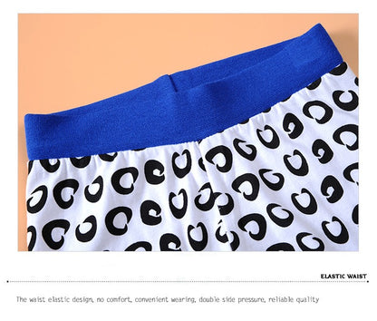 New Spring Autumn Classics Blue Mickey Children's Clothing Sets Girl Boy Sleepwear Clothes Kids Pajamas Set Baby Girls Pyjamas