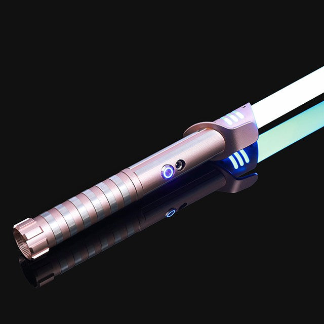 Luke RGB 16 Color Variable Metal Handle Lightsaber With Hitting Sound Effect FX Duel Lightsaber Metal Aluminum Handle Lightsaber
