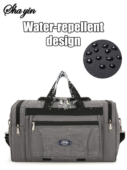 Oxford Waterproof Men Travel Bags Hand Luggage Big Travel Bag Business Large Capacity Weekend Duffle Travel Bag Fitness Bag