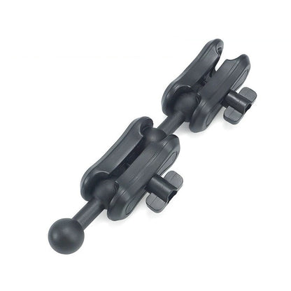 Double socket arm with 17mm Dual Ball Head Adapter for Cellphone holder for Magnetic Phone Mount Foldable Mount Accessories