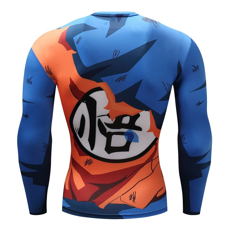 3D Printed T Shirts Cosplay Men Anime GOKU Shirts Fitness Compression T-Shirts Bodybuilding Tops Tees Vegeta Camiseta Tsthirt