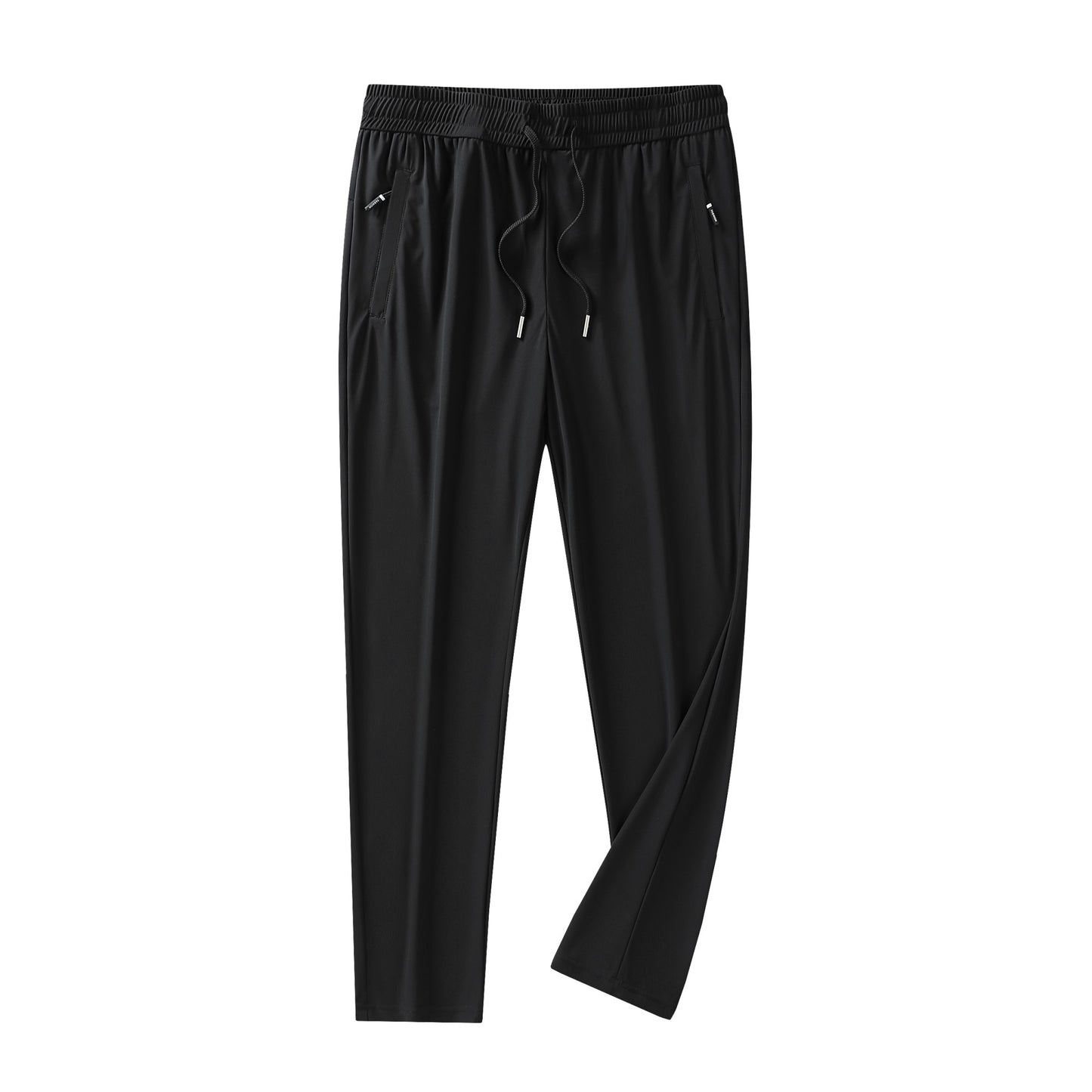 Summer Cool Pants Casual Male Trousers Ice Silk Men's Pants 2025 New Thin  Outdoor Elastic Breathable Straight Leg Sweatpants