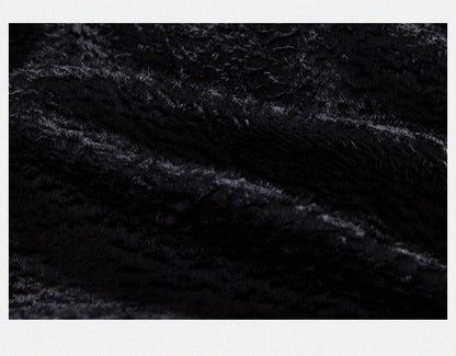 Faux Leather Jacket Men High Quality Casual Motorcycle Windbreaker Stand Collar New Fashion Wool Liner PU Coat Streetwear