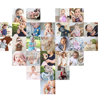 Baby Wooden Koala Hand Rattles Teether Toys Wooden Ring Montessori Toys Owl Shape Musical Rattle  for Baby Gifts Teething Toys