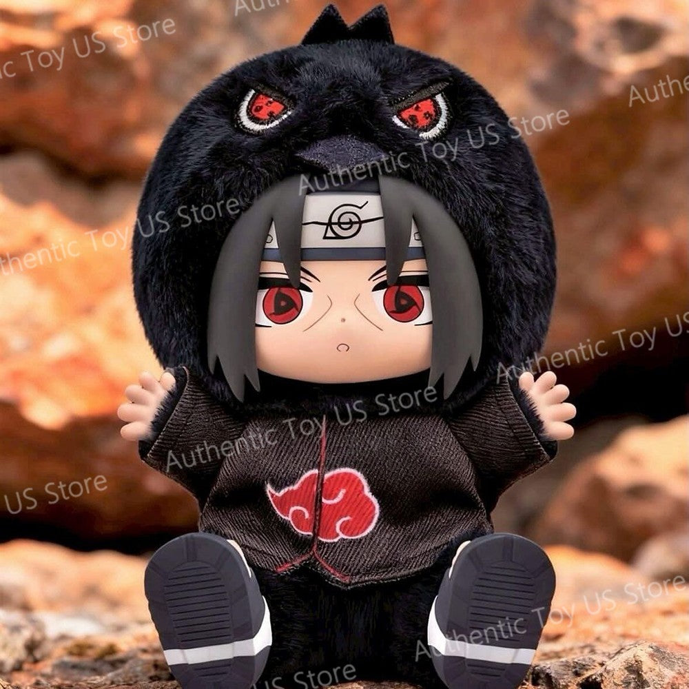 Eaki Naruto V2 Blind Box Shippuden Festa das Feras Pijama Naruto Anime Kawaii Boneco Figura Itachi Uzumaki Presentes Fofos