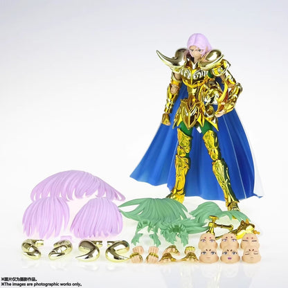 EM ESTOQUE CS Modelo Saint Seiya Myth Cloth EX Sagitário Aiolos/Capricórnio Shura/Gêmeos Saga/Libra Dohko Boneco de Ação