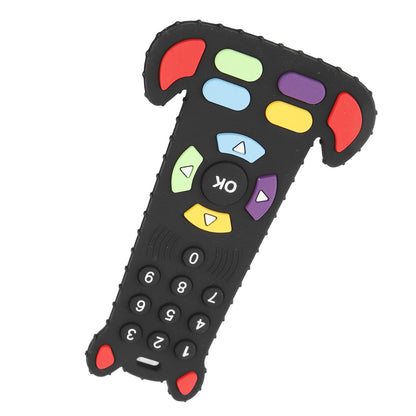Baby Teething  Remote Control Teething  Silicone Soft Teeth Grinding Cartoon Baby Teether Chew Toy for Toddlers Boys Girls