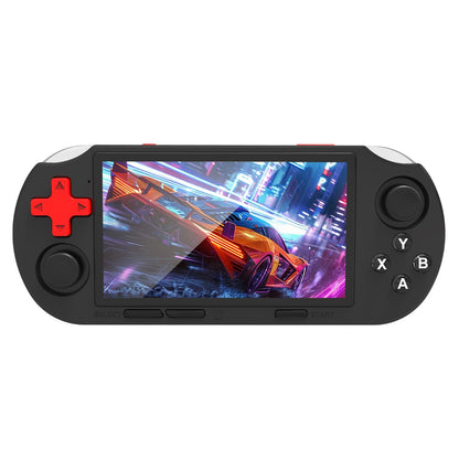 GAMINJA ANS16 Handheld Game 4.5 Inch IPS Screen RGB Lighting Portable Retro Video Game Console 64GB For PS1/GBA/SFC